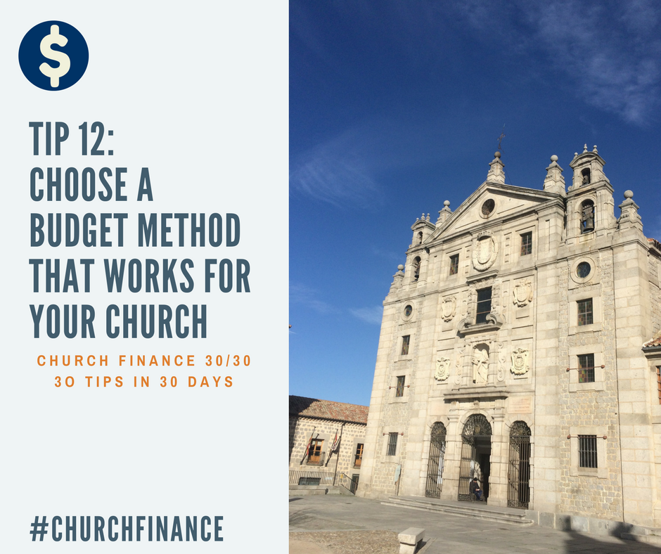 Data + Goal = Church Budget Method