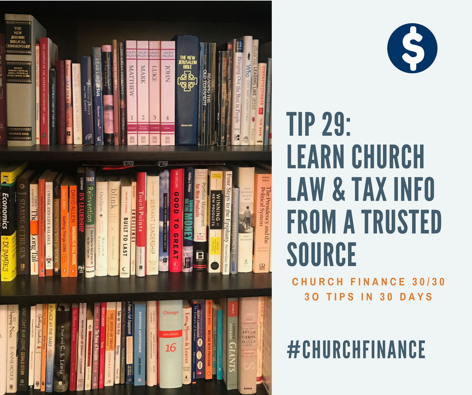 Follow Church Law & Tax